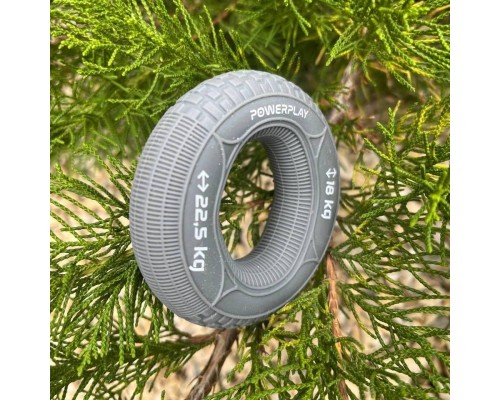 Еспандер PowerPlay PP-4330 Hand Grip Loops Medium 18-22,5 кг Сірий (PP_4330_Grey_(18-22.5kg))