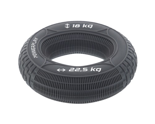 Еспандер PowerPlay PP-4330 Hand Grip Loops Medium 18-22,5 кг Сірий (PP_4330_Grey_(18-22.5kg))