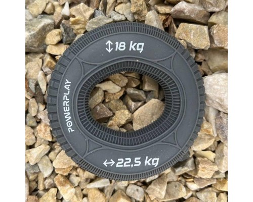 Еспандер PowerPlay PP-4330 Hand Grip Loops Medium 18-22,5 кг Сірий (PP_4330_Grey_(18-22.5kg))