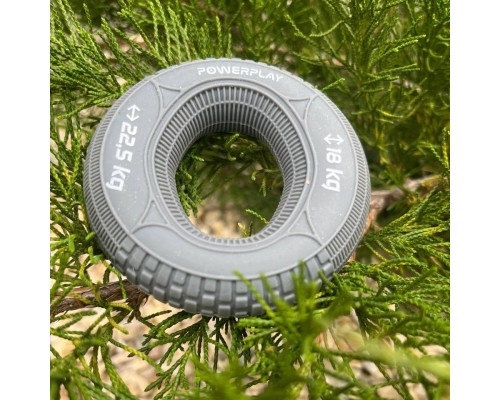 Еспандер PowerPlay PP-4330 Hand Grip Loops Medium 18-22,5 кг Сірий (PP_4330_Grey_(18-22.5kg))