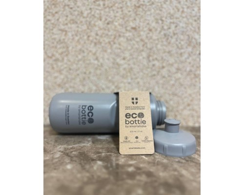 Пляшка для води SmartShake EcoBottle Squeeze 500ml Gray (11450701) Пляшка для води SmartShake EcoBottle Squeeze 500ml Gray (11450701)