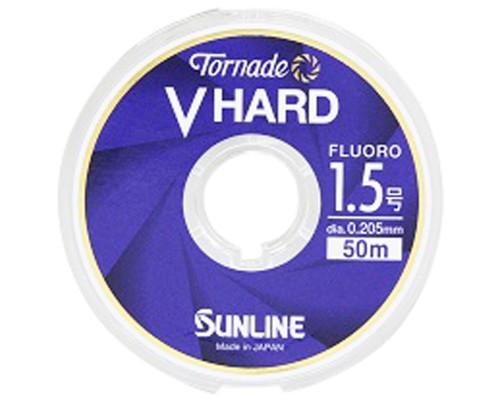 Флюорокарбон Sunline 22 FC Tornado V Hard HG 50m 2.25/0.248mm 4.5kg (1658.11.22)