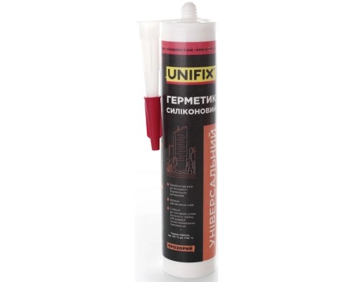 Герметик автомобільний Unifix універсальний (прозорий) 280 мл