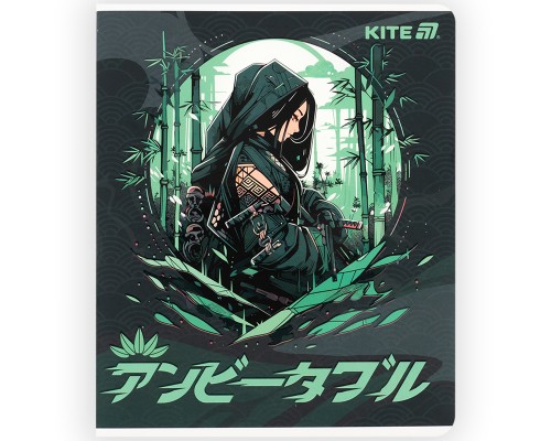 Зошит Kite Anime, 48 аркушів, клітинка (K25-259-1)