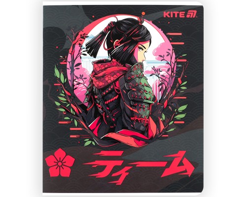 Зошит Kite Anime, 48 аркушів, клітинка (K25-259-1)