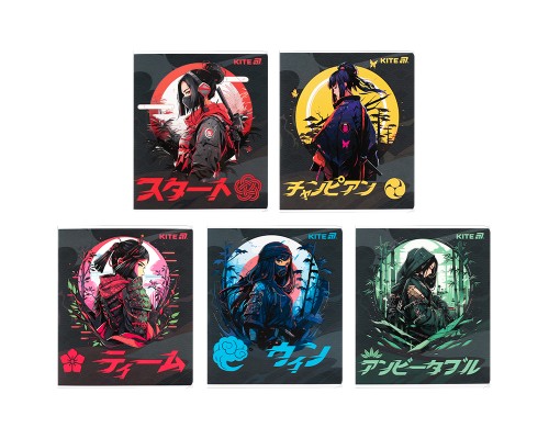 Зошит Kite Anime, 48 аркушів, клітинка (K25-259-1)