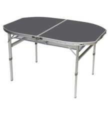 Туристичний стіл Bo-Camp Case Model Oval 120x80 cm Grey (1404415) (DAS303277)