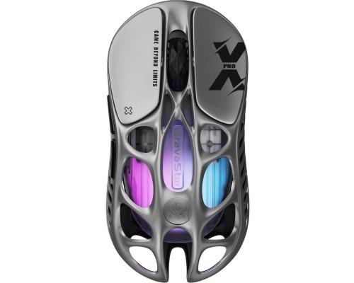 Мишка GravaStar Mercury X Pro 8K Wireless/Bluetooth/USB Grey (GSXPRO_GRY)