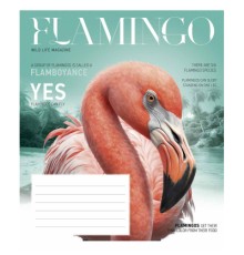 Зошит Школярик Fauna magazine 18 аркушів клітинка (018-3428K)