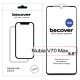 Скло захисне BeCover Nubia V70 Max 10D Black (713557)
