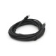 Кабель для принтера USB 2.0 AM/BM 5.0m ferrite black VEGGIEG (V-U207)