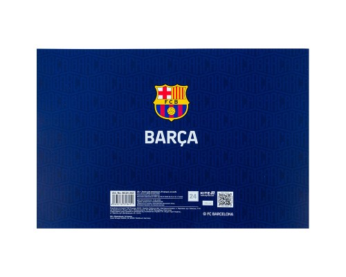 Альбом для малювання Kite FC Barcelona, 24 аркуша (BC25-242)