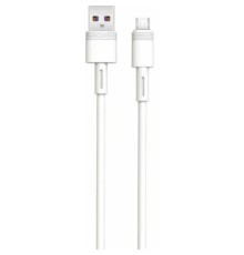 Дата кабель USB 2.0 AM to Micro 5P 1.0m 5A white XO (NB166-M-1-WH)