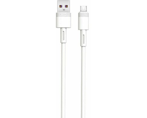 Дата кабель USB 2.0 AM to Micro 5P 1.0m 5A white XO (NB166-M-1-WH)
