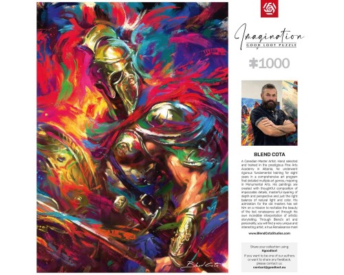 Пазл GoodLoot Imagination: Blend Cota The Illyrian Warrior 1000 ел. (5908305249665)