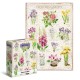 Пазл DoDo Easy-L Ботаніка. Квітковий сад (300614)