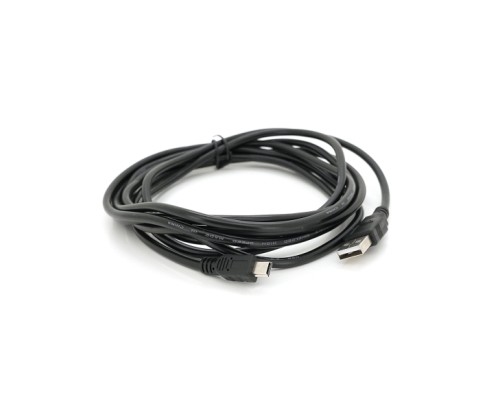 Дата кабель USB 2.0 AM to Mini 5P 3.0m black Voltronic (YT-C/AM-3MnB/5446)