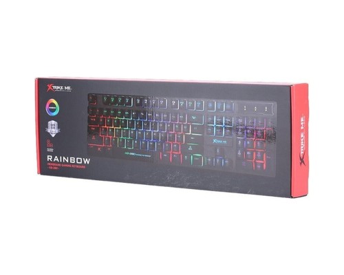 Клавіатура Xtrike ME KB-280 RGB Black (KB-280)