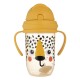 Поїльник-непроливайка Canpol babies BabiesBo з трубочкою і обтяжувачем, 270 мл, гепард (56/617_ora)