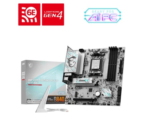 Материнська плата MSI B840M GAMING PLUS WIFI6E