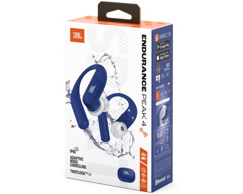 Навушники JBL Endurance Peak 4 Blue (JBLENDUPEAK4BLU)
