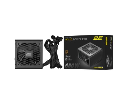 Блок живлення 2E 650W Solid Power Pro ATX3.1 GEN5.0 (2E-SP650BRSMII-120)