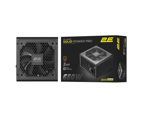Блок живлення 2E 650W Solid Power Pro ATX3.1 GEN5.0 (2E-SP650BRSMII-120)