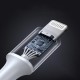 Дата кабель USB-C to Lightning 1.0m 3A 60W US304 white UGREEN (70523)