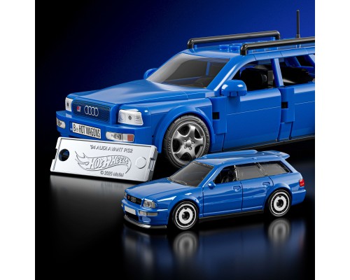 Машина Hot Wheels Brick Shop Speed Audi Avant RS2 (JGR28)