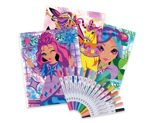 Набір для творчості Nebulous Stars Розмальовка по номерах Зіркові таємниці (11382)