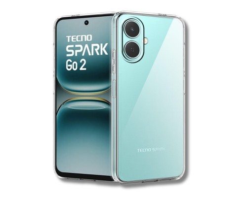 Чохол до мобільного телефона BeCover Silicone Tecno Spark Go 2 (KM4) Transparent (714682)