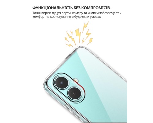 Чохол до мобільного телефона BeCover Silicone Tecno Spark Go 2 (KM4) Transparent (714682)