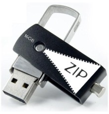 USB флеш накопичувач Goodram 16Gb Zip (PD16GH2GRZIKR9)