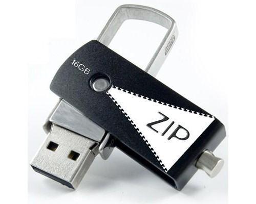 USB флеш накопичувач Goodram 16Gb Zip (PD16GH2GRZIKR9)