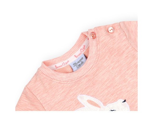 Набір дитячого одягу Breeze з зайчиками (10214-98G-peach)