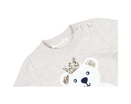 Набір дитячого одягу Breeze с мишкой (12062-86G-beige)