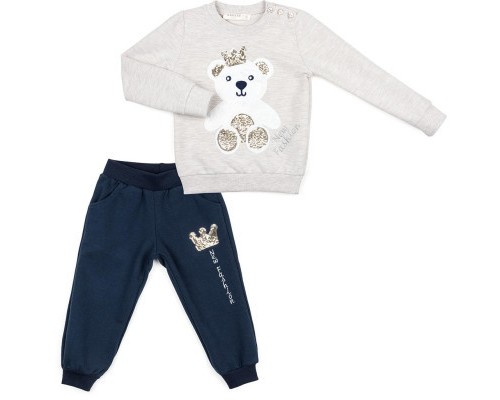 Набір дитячого одягу Breeze с мишкой (12062-86G-beige)