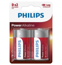 Батарейка Philips D LR20 Power Alkaline * 2 (LR20P2B/10)