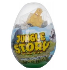 Конструктор Mindbox JUNGLE STORY в яйце в асорт (K31A)