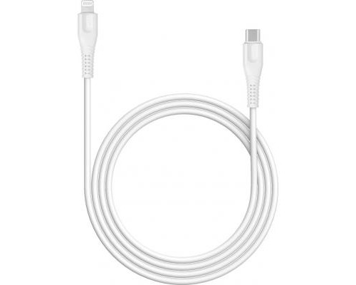 Дата кабель USB-C to Lightning 1.2m MFI White Canyon (CNS-MFIC4W)