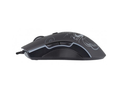 Мишка Marvo M209 LED USB Black (M209)