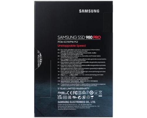Накопичувач SSD M.2 2280 500GB Samsung (MZ-V8P500BW)