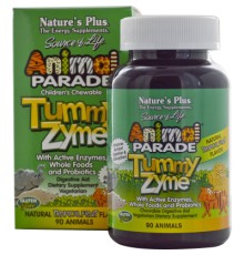 Пробіотики Natures Plus Комплекс для Покращення Травлення для Дітей, Смак Тро (NAP-29947)