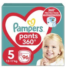 Підгузки Pampers трусики Pants Junior Розмір 5 (12-17 кг) 96 шт (8006540069509)