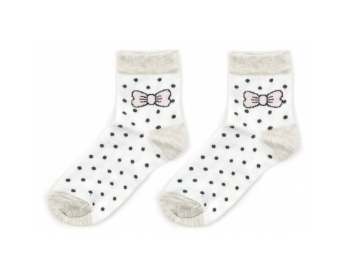 Шкарпетки дитячі UCS Socks в горошок (M0C0101-2119-1G-cream)