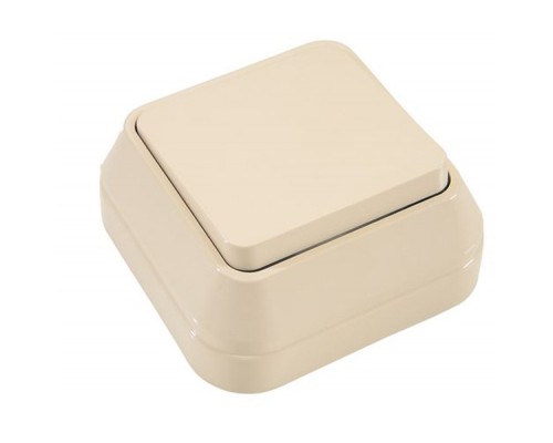 Вимикач MAKEL Крем (45201)