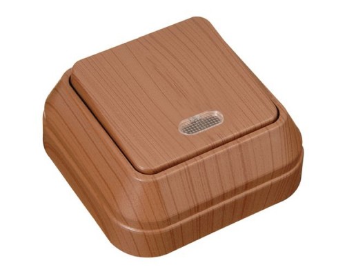 Вимикач MAKEL Горіх (45425)