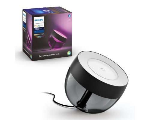 Настільна лампа Philips Hue Iris, Color, BT, DIM, чорна (929002376201)