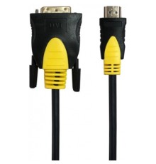Кабель мультимедійний HDMI to DVI 1.8m 2-side V1.3 19-pin Maxxter (CCBP-HDMI-DVI-1.8)