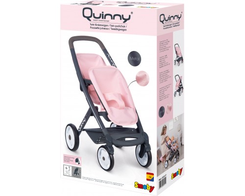 Коляска для ляльок Smoby Maxi-Cosi & Quinny для близнюків Софт (253217)